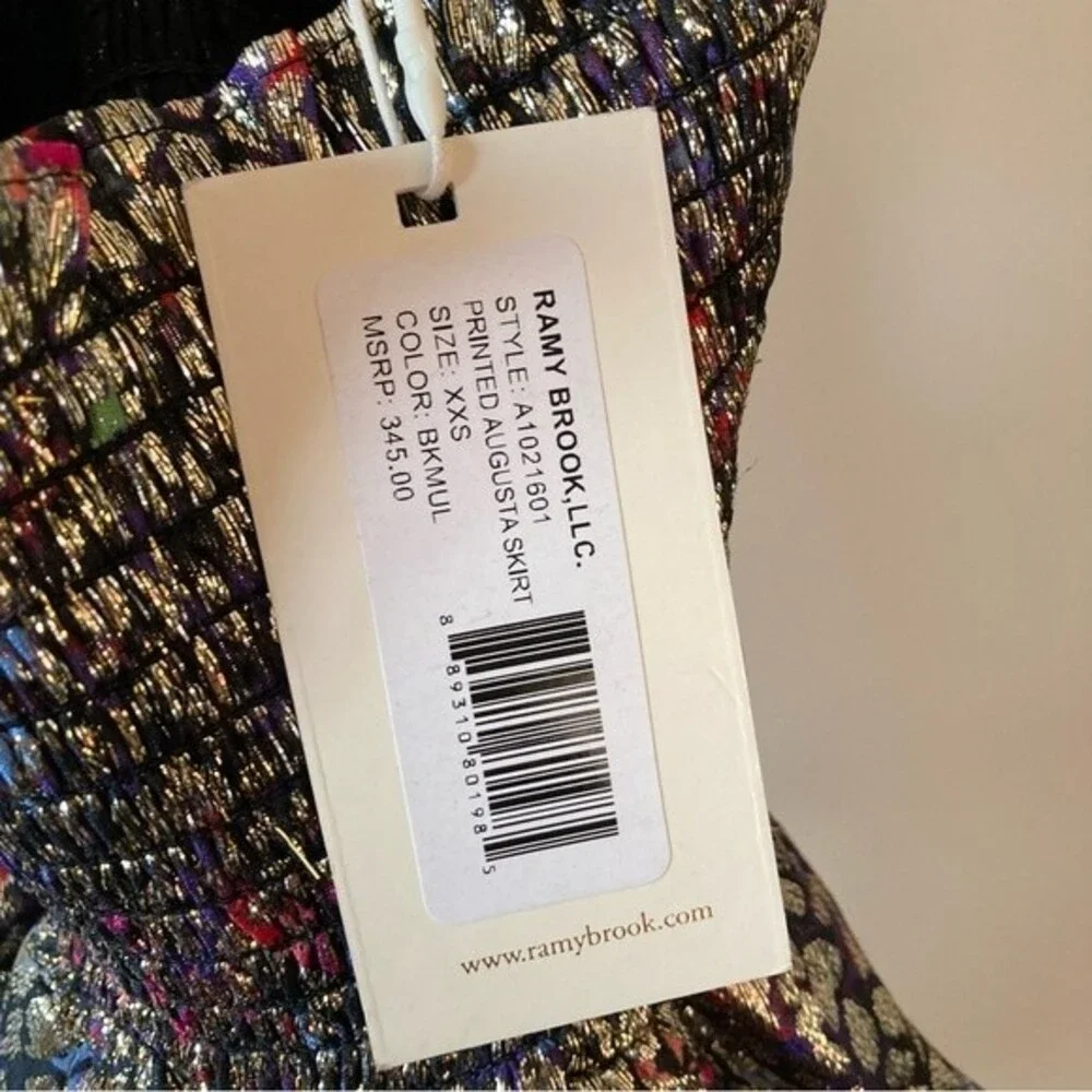 NWT Ramy Brook Augusta Ruffle Mini‎ Skirt | XXS